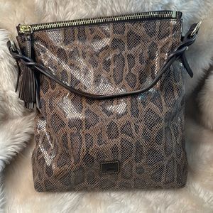 Dourney Bourke Snakeskin Bag